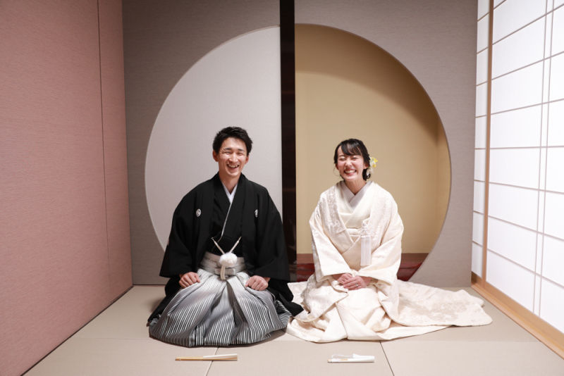 和室　正座ショット