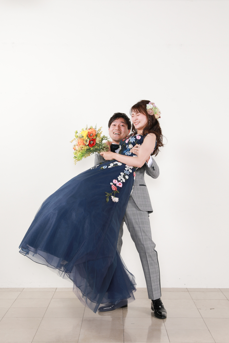 お姫様抱っこでのご撮影