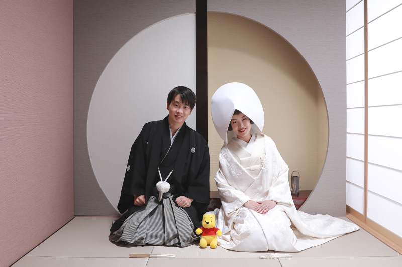 和室でのお座りショット