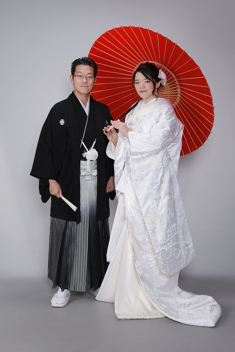 定番の番傘ショット