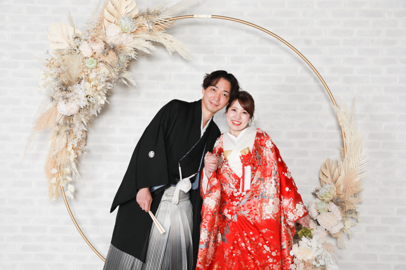 寄りそうお二人