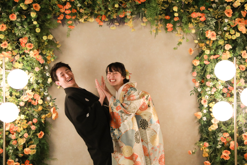 笑顔溢れる仲良しショット