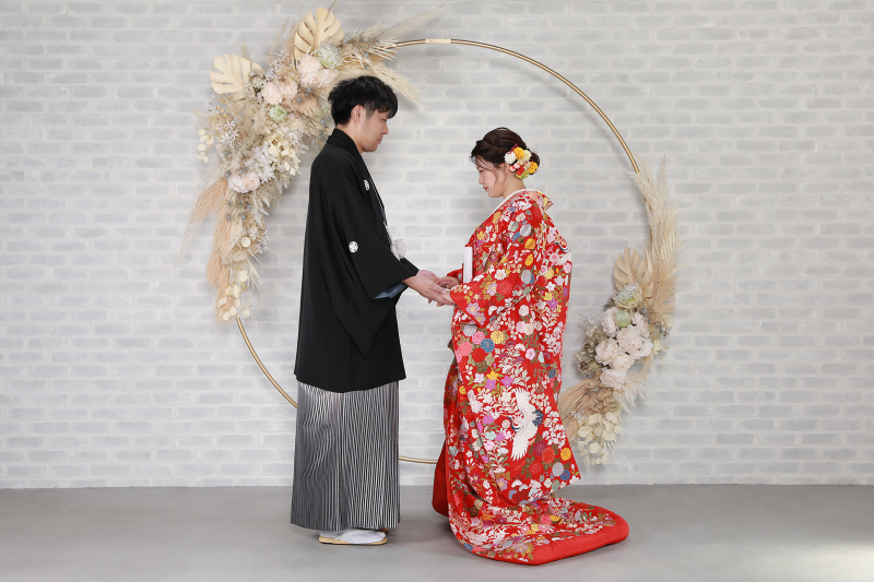 色打掛全身ショット