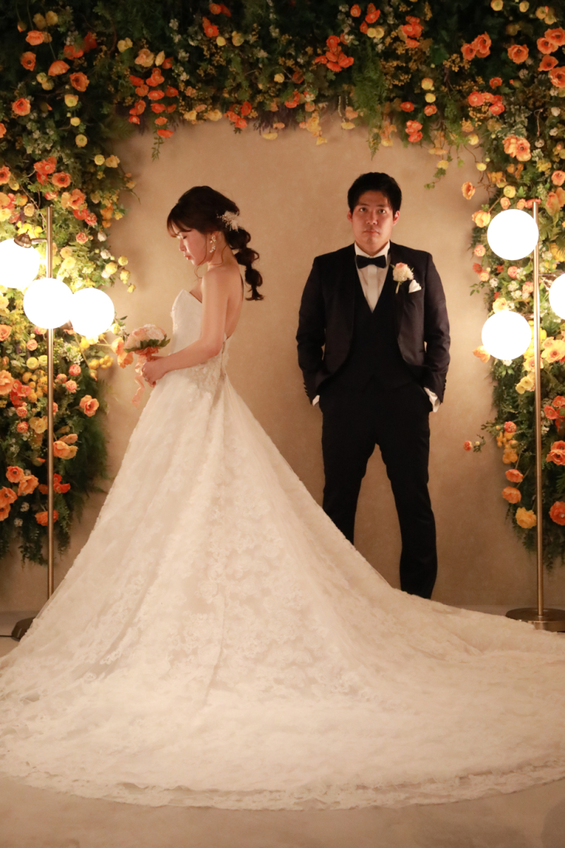 ウェディングドレス×タキシード3