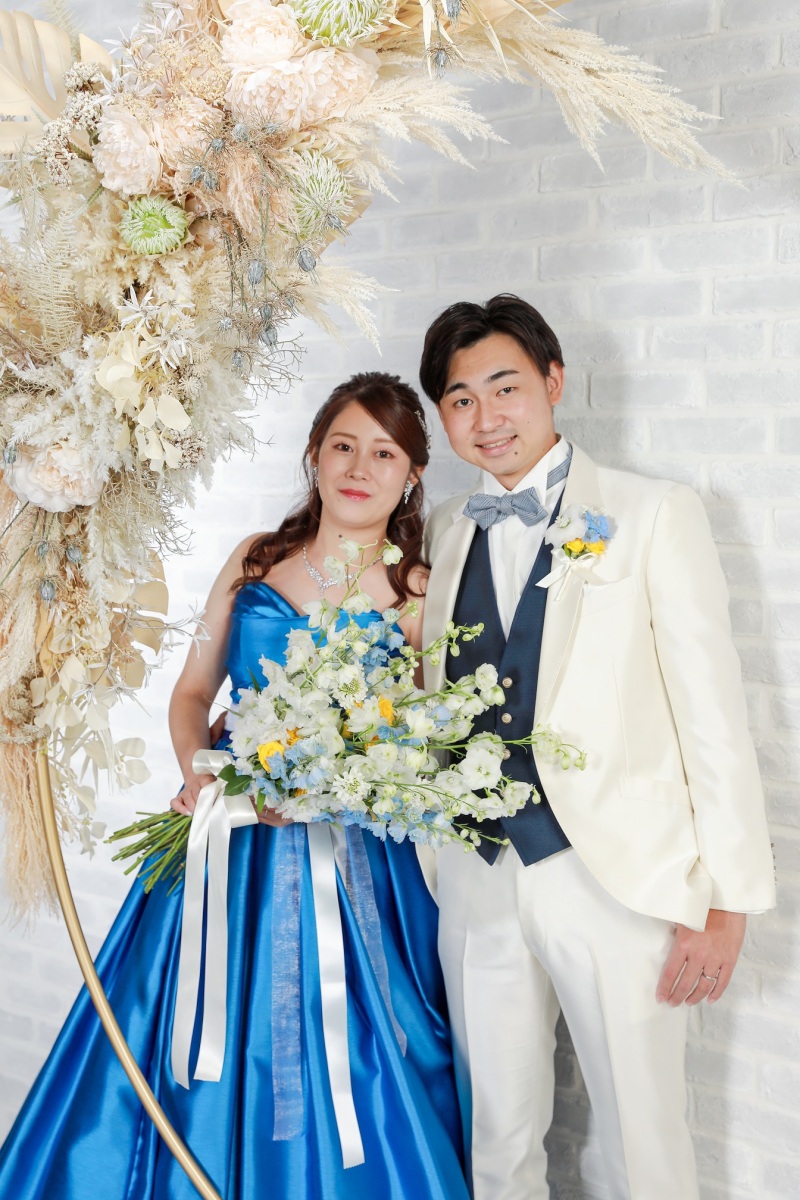 カラードレスにチェンジ！