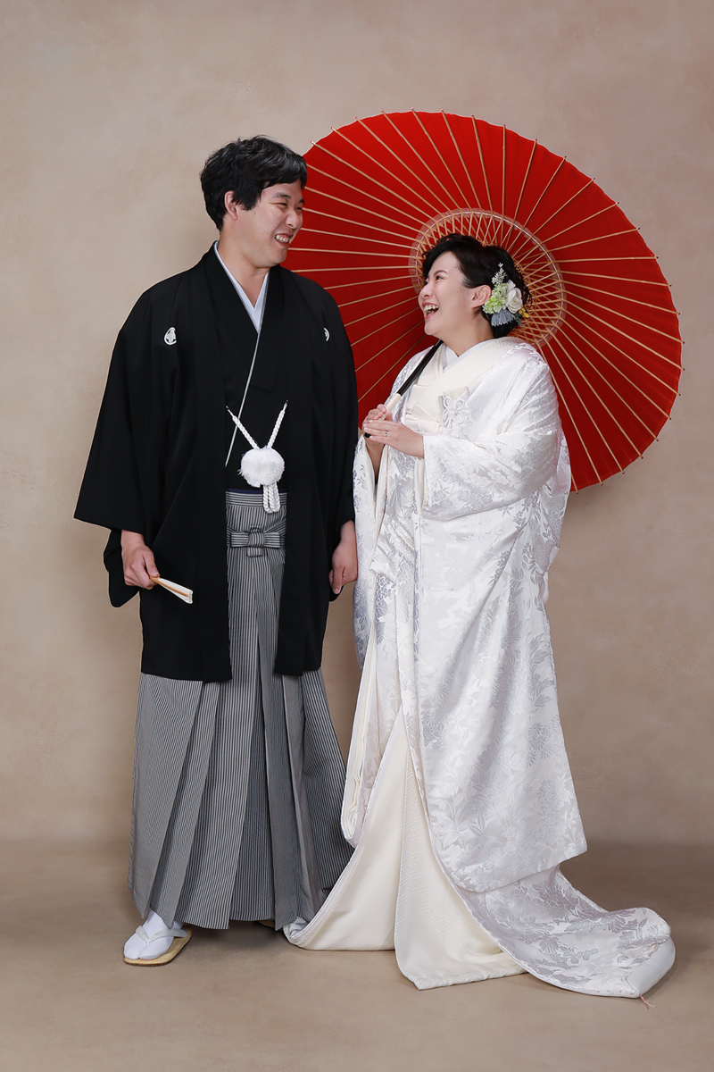 白無垢・紋服2ショット
