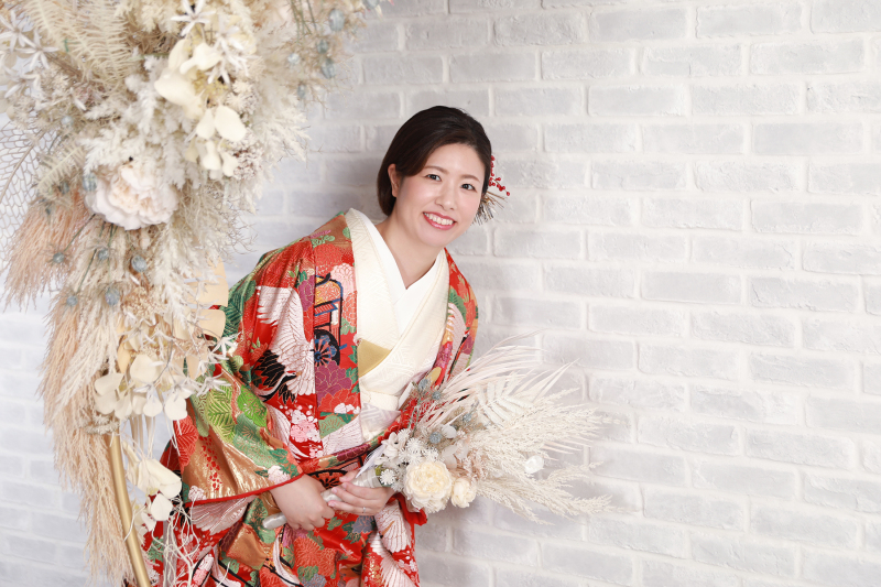 ナチュラルカラー×色打掛