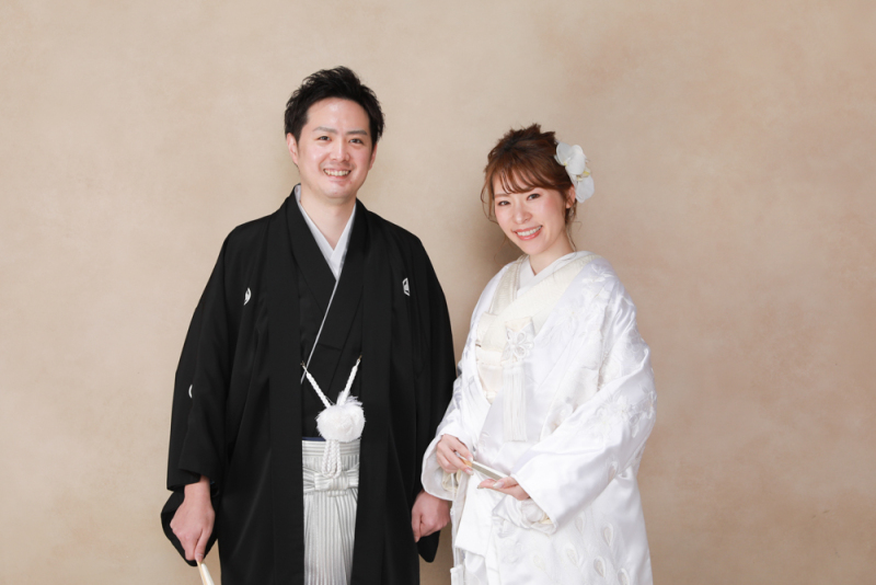 白無垢・紋服でのバストアップショット