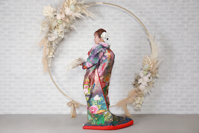 色打掛　ソロショット