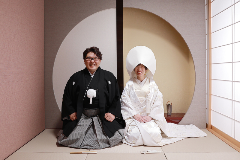 和室でのお座りショット