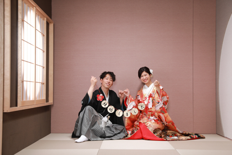 和室でのショット