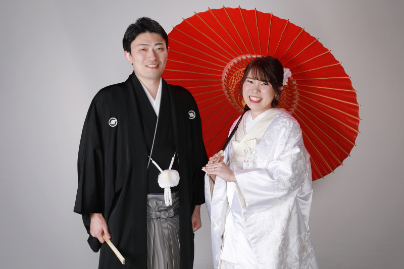 番傘でのオーソドックスショット