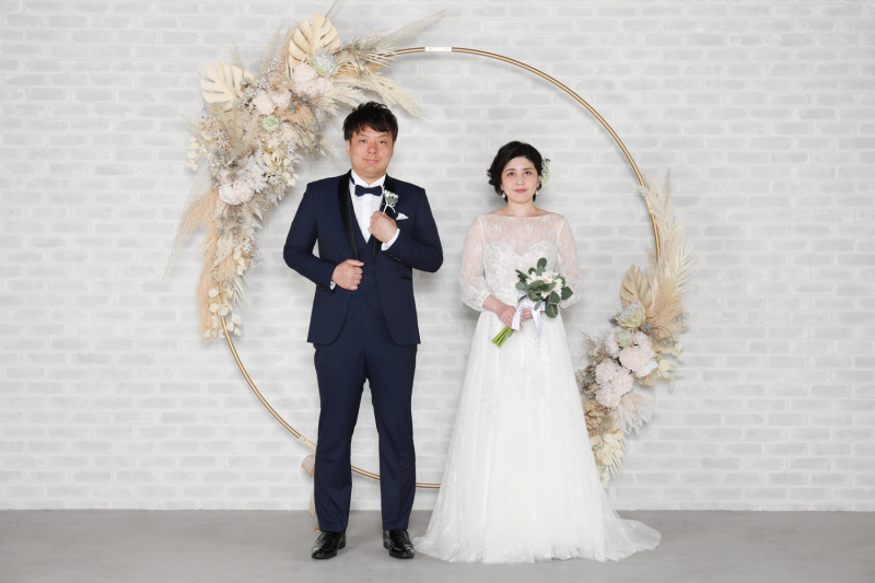 スタジオ内　2ショット