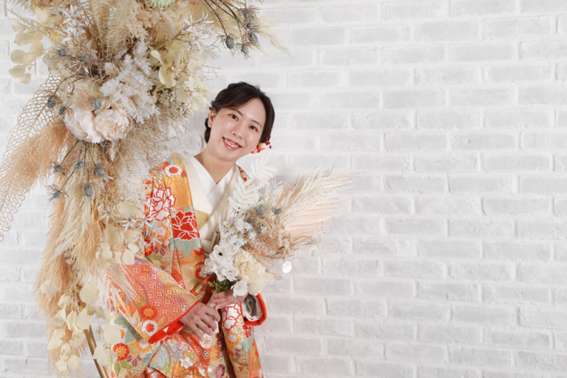 色打掛ソロショット