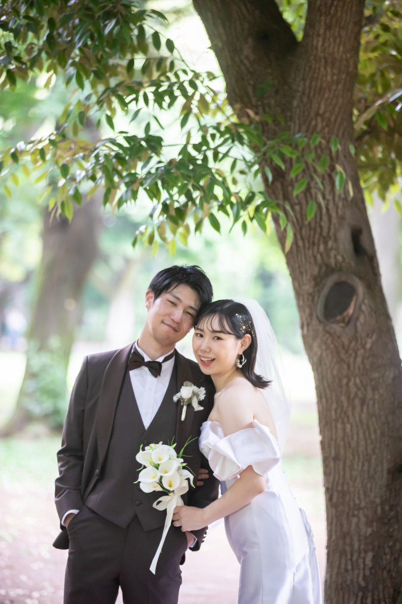 ロケーションフォトならではな自然光に包まれて♡