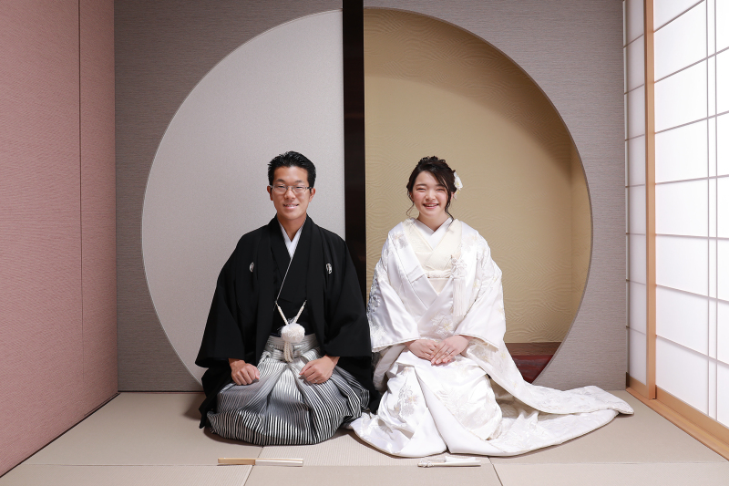 定番のお座りショット