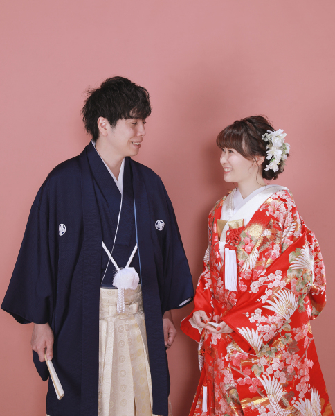 色打掛でのご撮影【3】