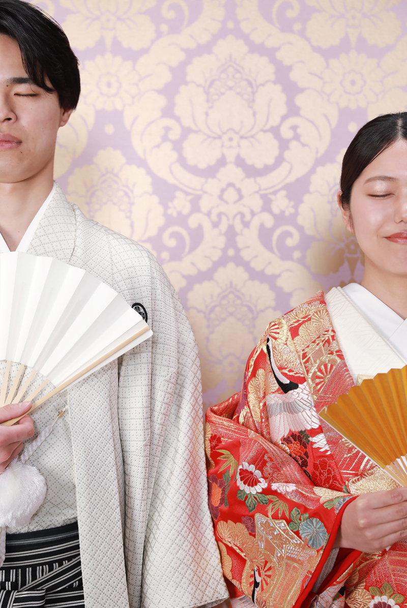 色打掛バストアップショット