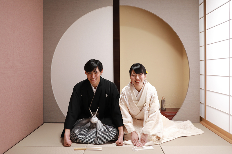 和室でのお座りショット