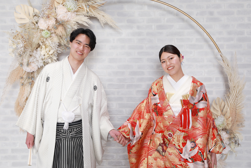 手つなぎショット