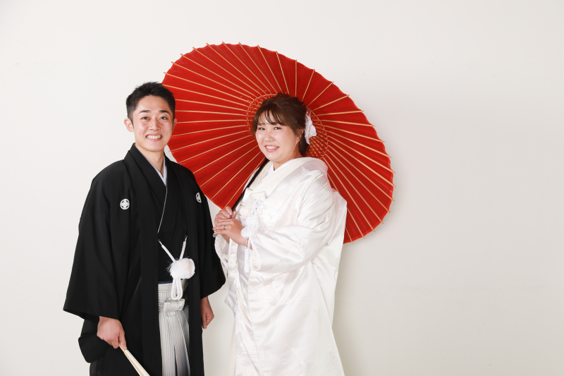 白無垢バストアップショット