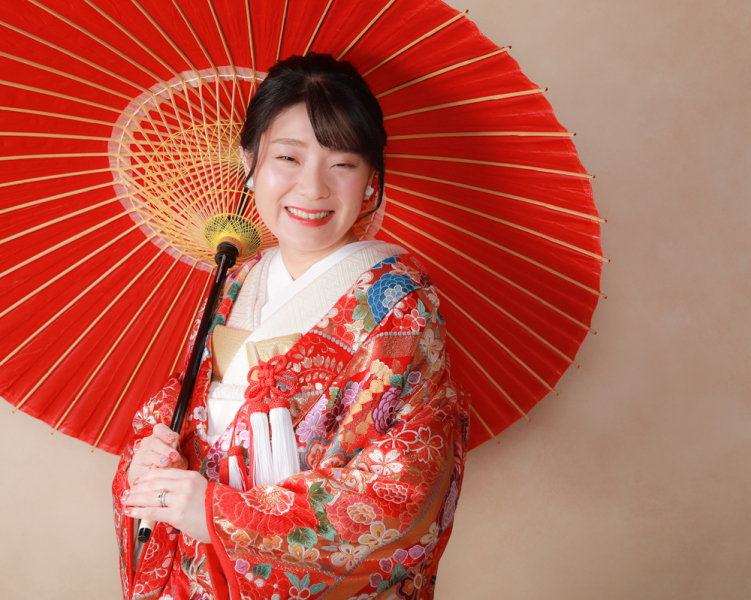 花嫁ソロショット