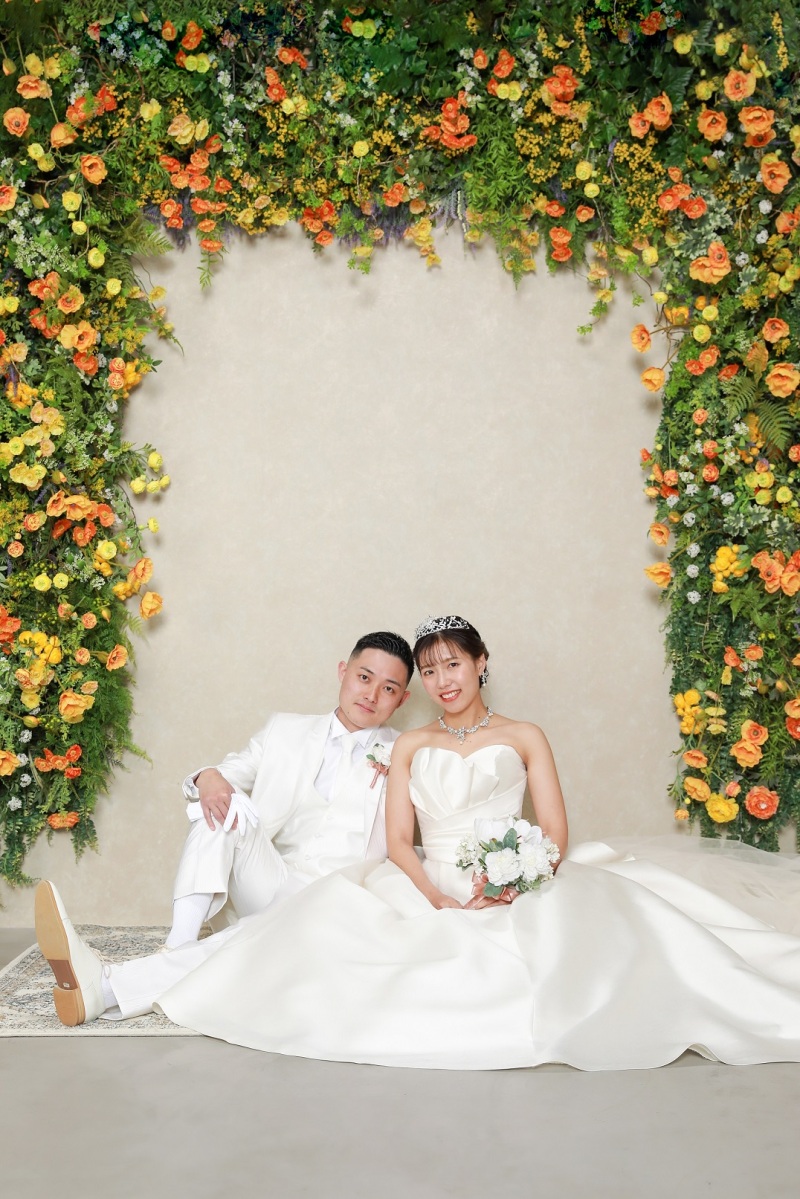 お座りショット