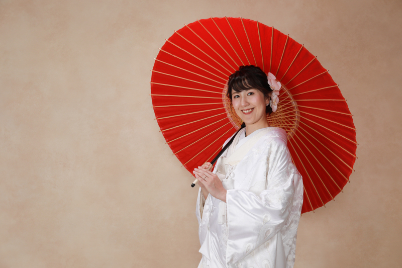 花嫁ソロショット