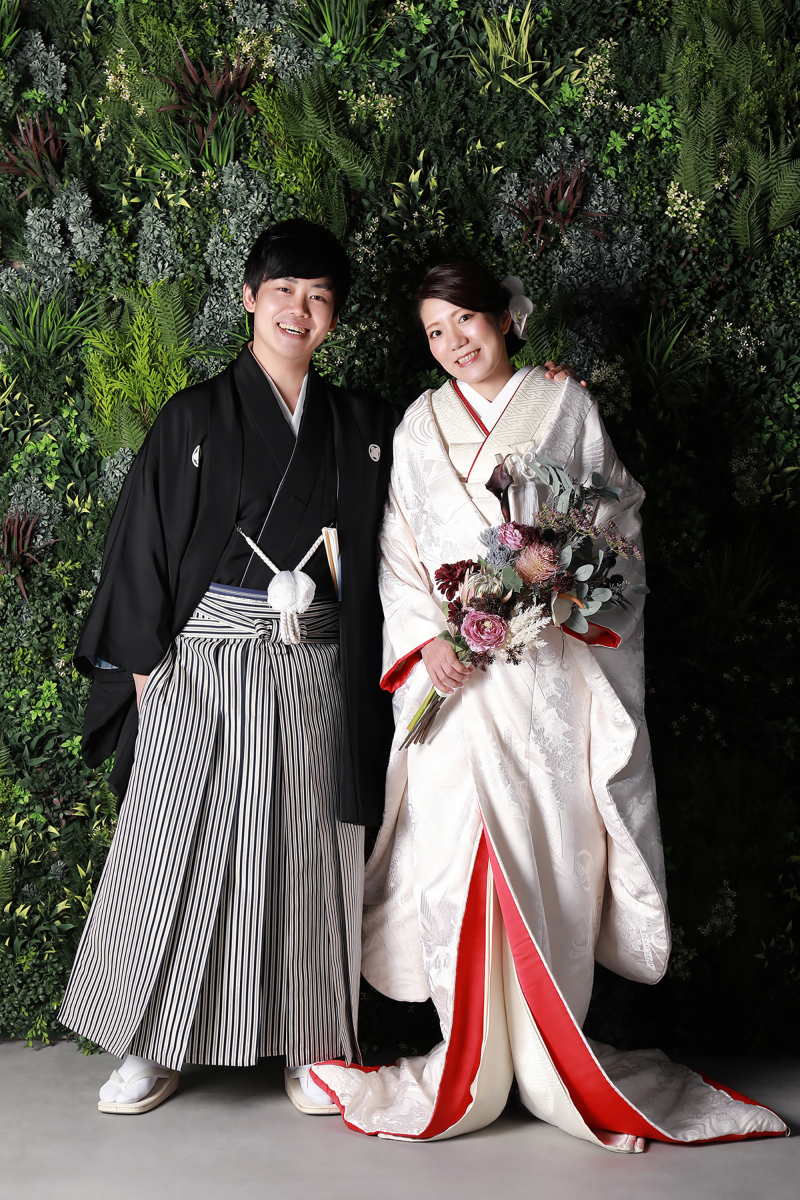 グリーン背景ショット