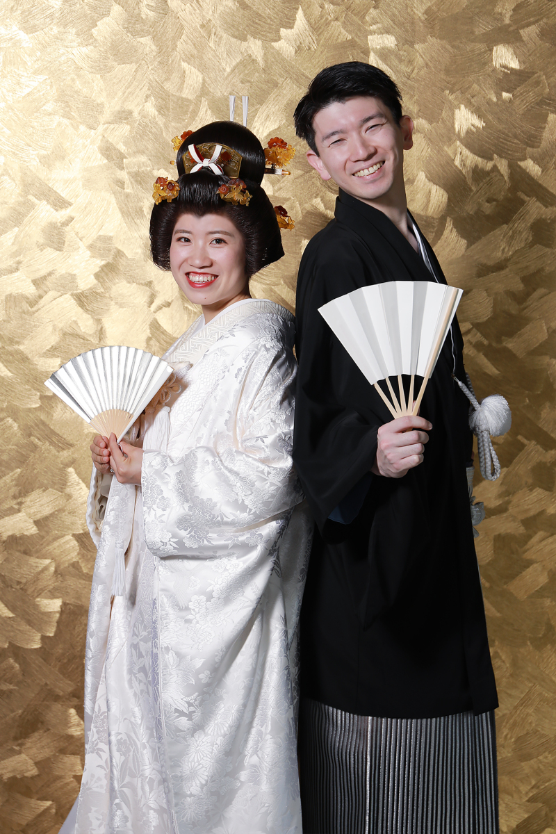 白無垢　かつらアップショット