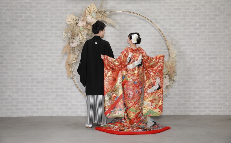 和装　バックショット