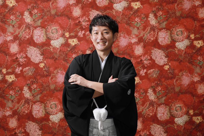 紋服ソロショット