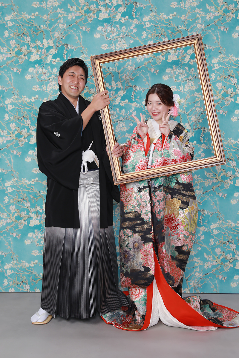 色打掛でのご撮影