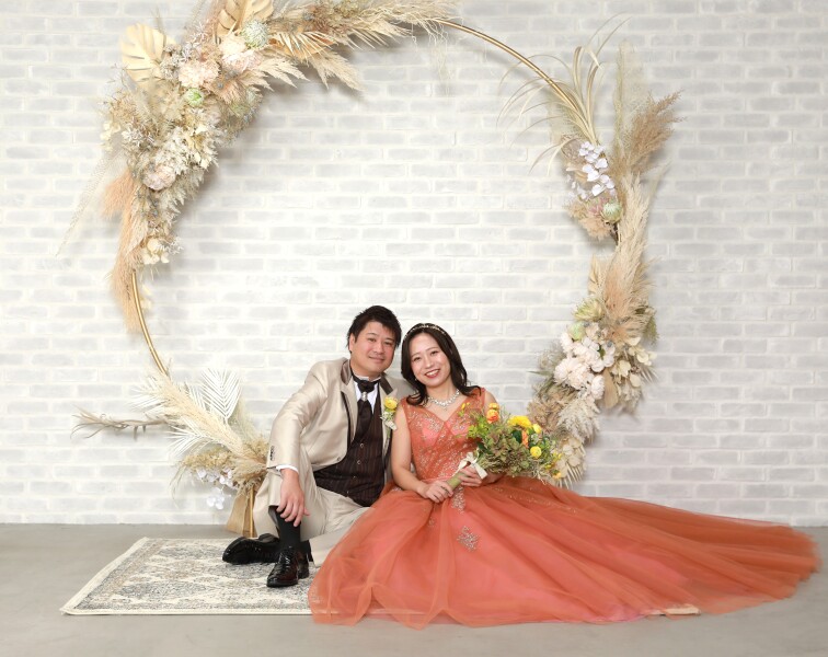 お座りショット