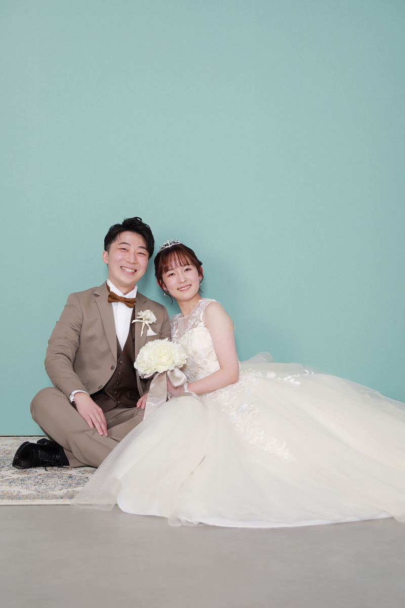 お座りショットも素敵