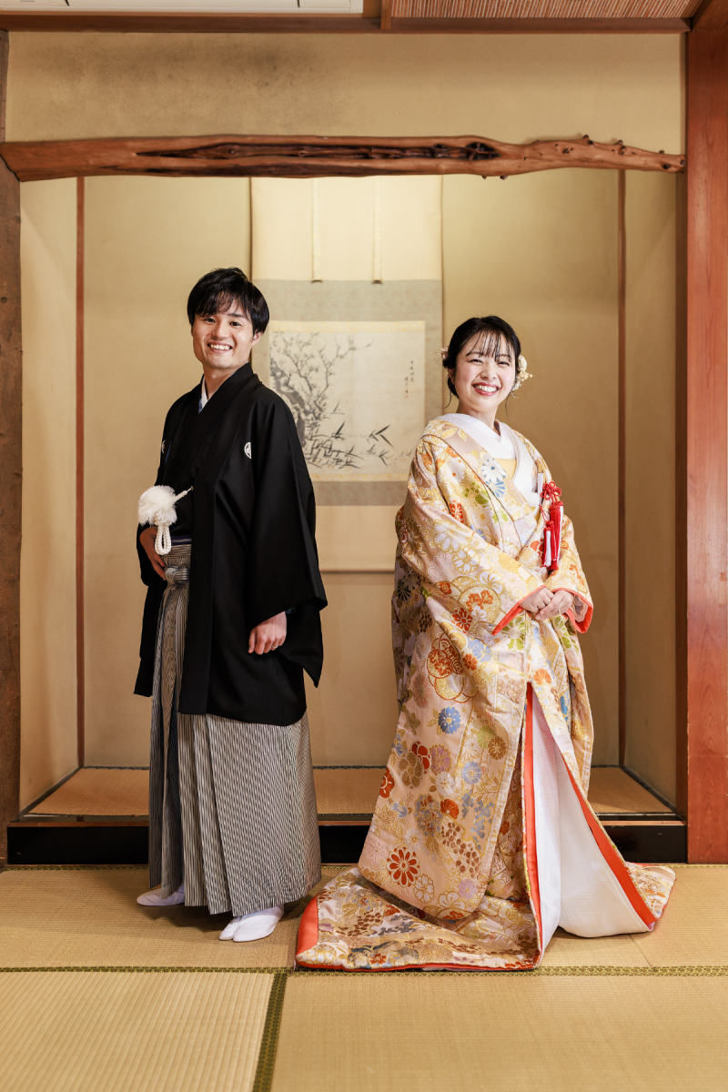 床の間での一枚！