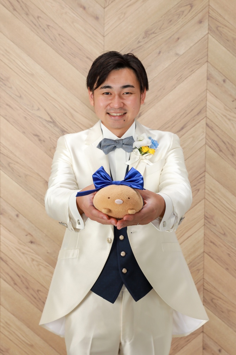 ご新郎様ソロショット☆