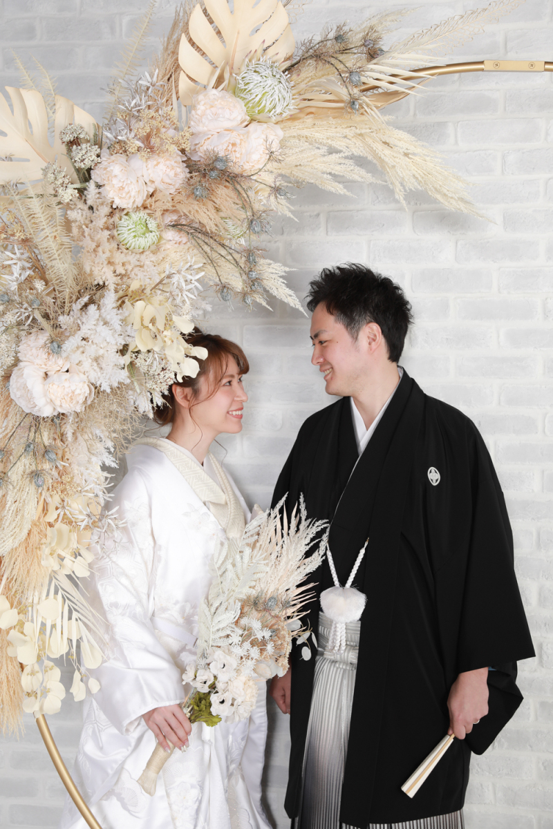 アーチを使っての撮影