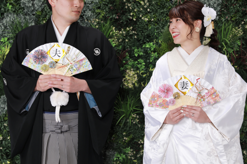 オリジナル扇子ショット