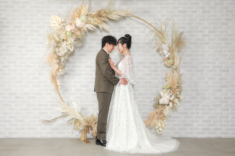 全身ショットは選び抜いた衣装がしっかり残せます