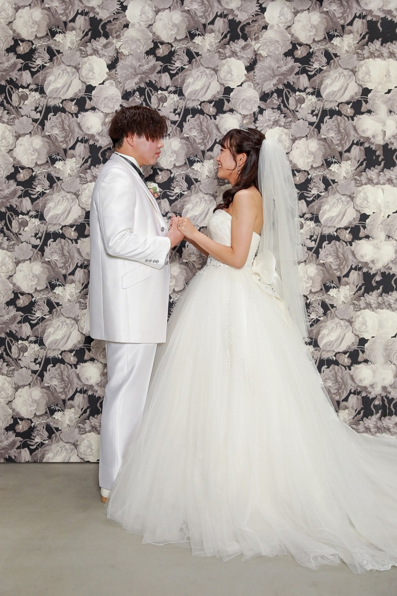 見つめ合いショット