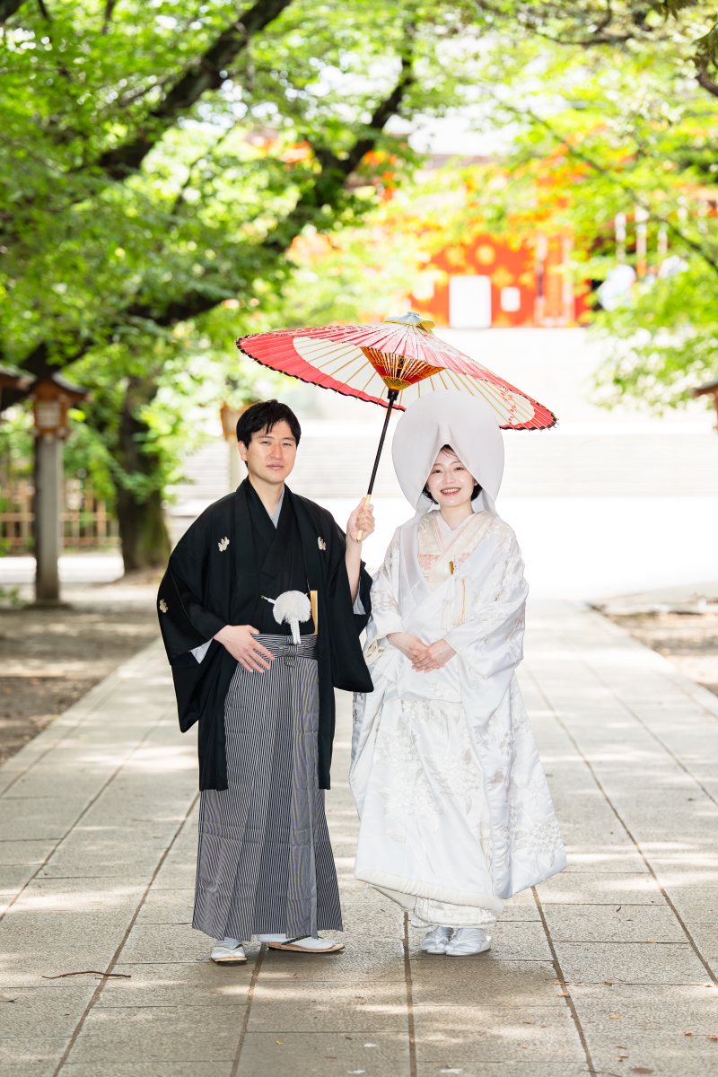 【和装プラン】花園神社での挙式