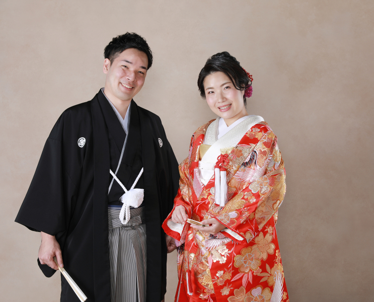 色打掛でのご撮影【2】