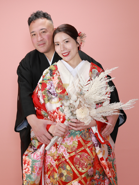 ブーケなど小物もこだわれます!