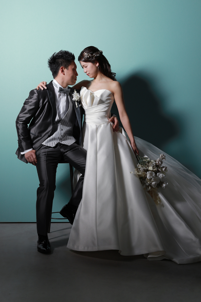 真剣な眼差しショット