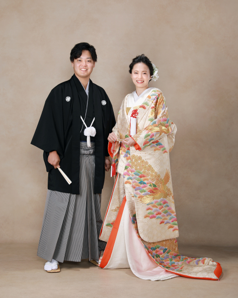 色打掛でのご撮影【2】