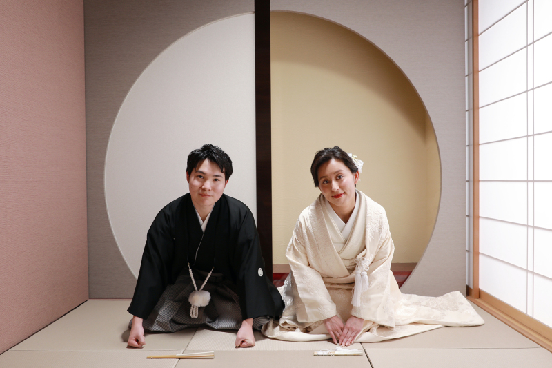 おふたり揃ってご挨拶