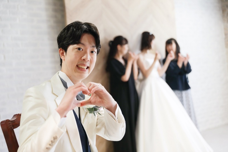 女子に混ざって...4人ショット！？