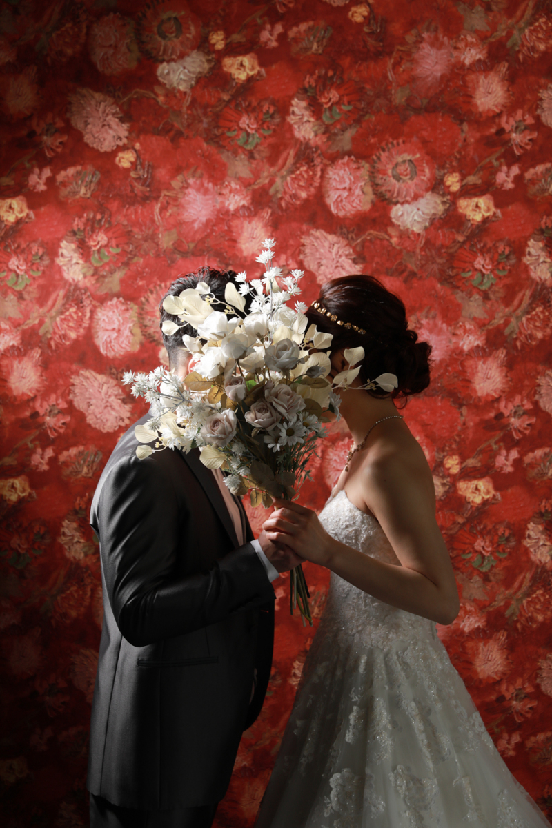 ウェディングドレス・タキシードショット７