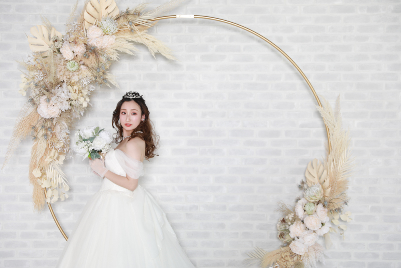花嫁ソロショット